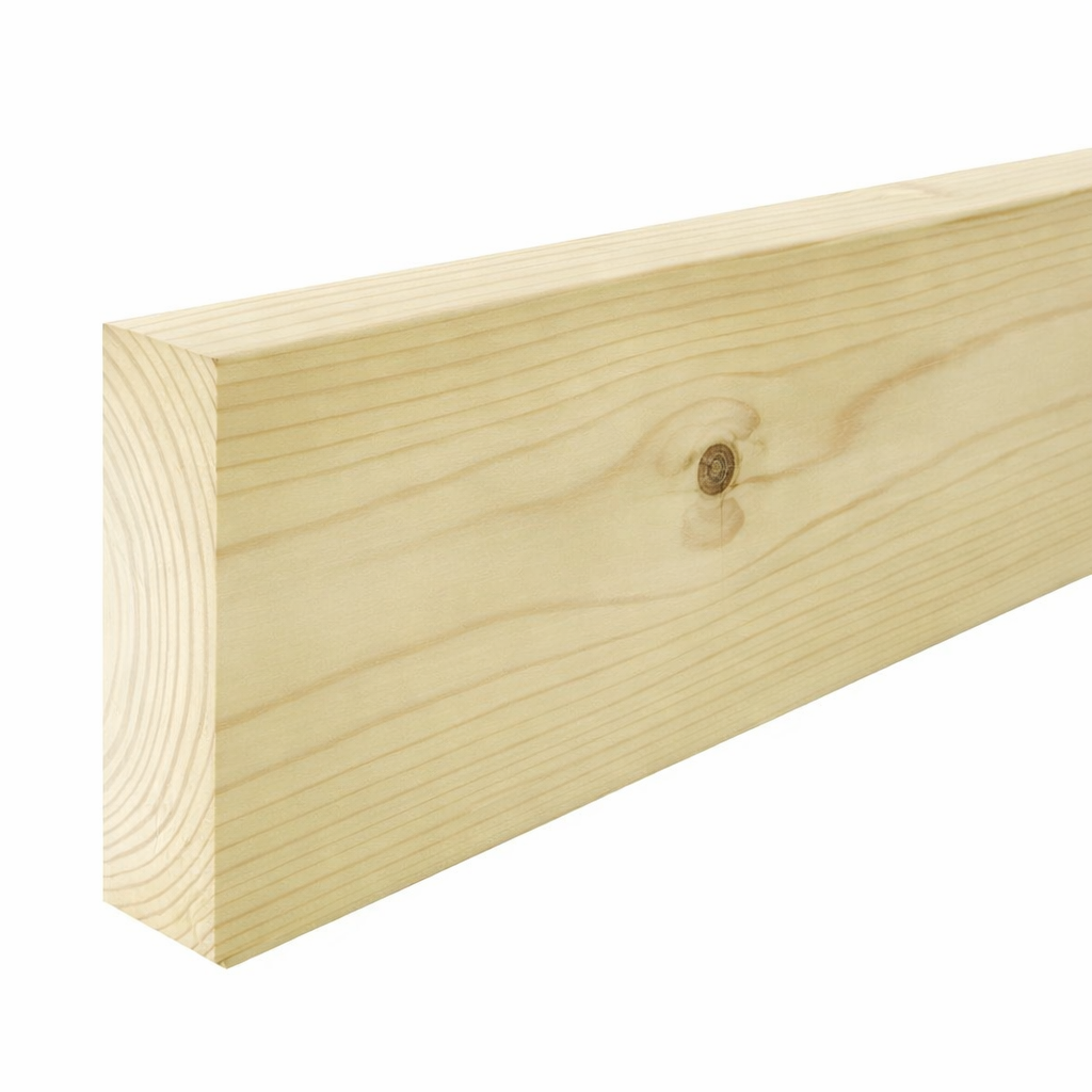 Timber Length Side View C24 75X225 Treated Tanalised Sawn Timber (9x3) 4.8m Length · Darlaston ...
