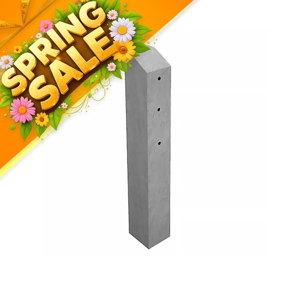 Concrete Godfather Post 1200mm 4ft