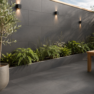 Copos Black Outdoor Porcelain Paving TIle | 800 x 400mm x 16mm