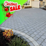 Corrib Black Granite Paving