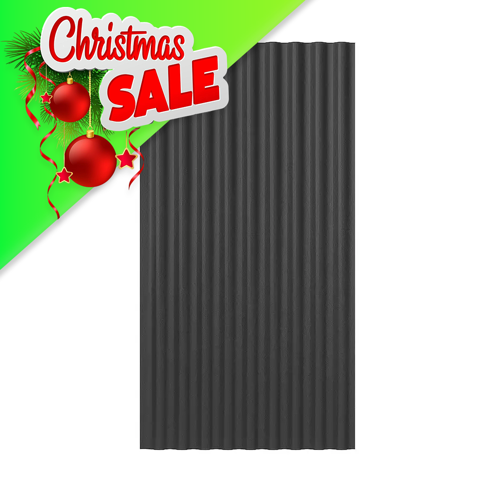 Corrugated metal roof sheet anthractite 3000x950mm