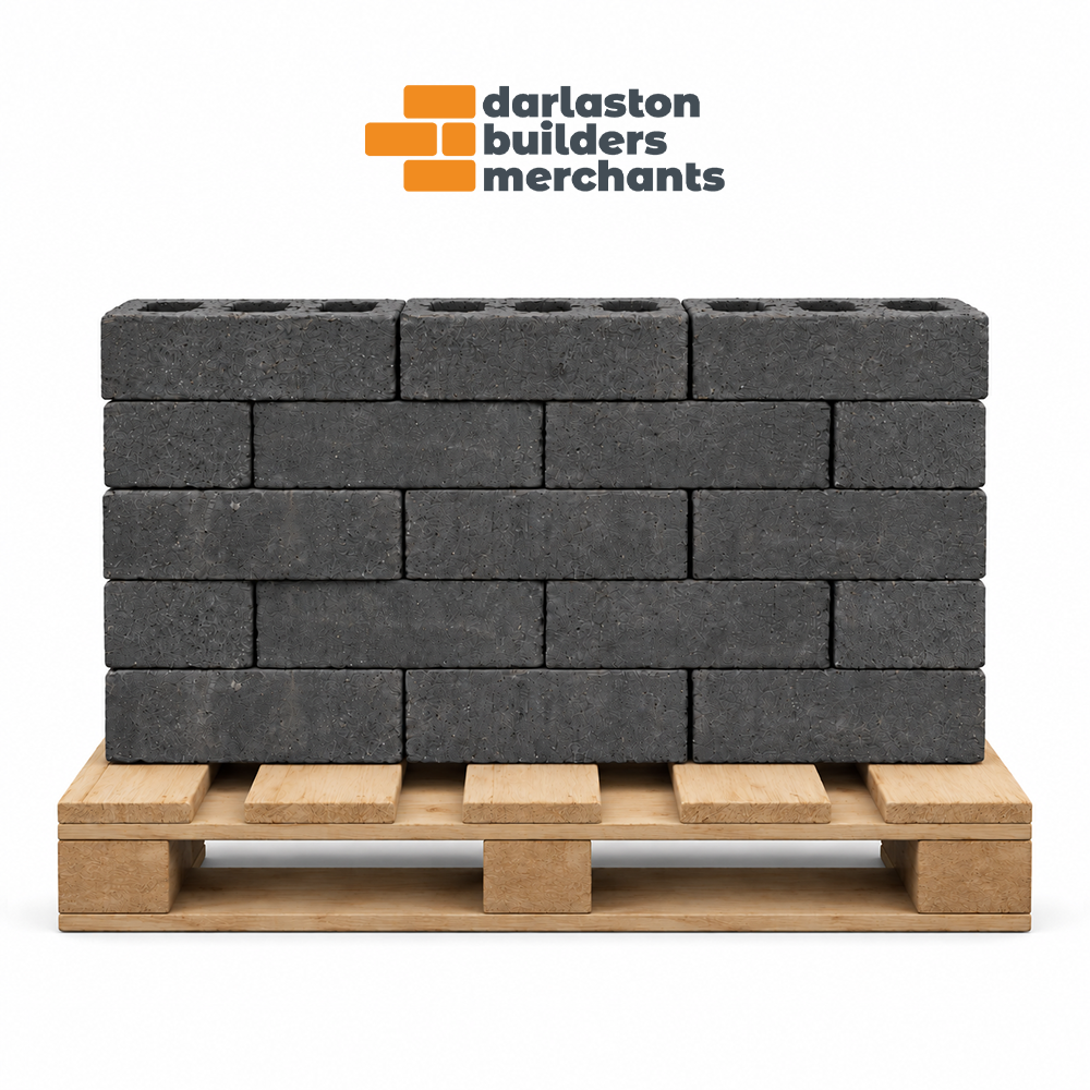 MBH PLC Blockleys Black Wirecut Facing Brick Pack of 400