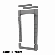 Dakea Slate Roof Window Flashing Kit KSF C2A 55cm x 78cm