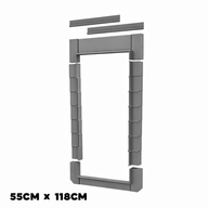 Dakea Slate Roof Window Flashing Kit KSF C6A 55cm x 118cm
