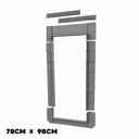 Dakea Slate Roof Window Flashing Kit KSF M4A 78cm x 98cm