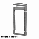 Dakea Slate Roof Window Flashing Kit KSF S8A 140cm x 140cm