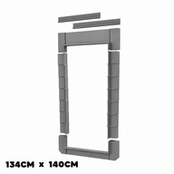 Dakea Slate Roof Window Flashing Kit KSF U8A 134cm x 140cm
