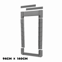 Dakea Slate Roof Window Flashing Kit KSF P8A 94cm x 140cm
