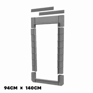 Dakea Slate Roof Window Flashing Kit KSF P8A 94cm x 140cm