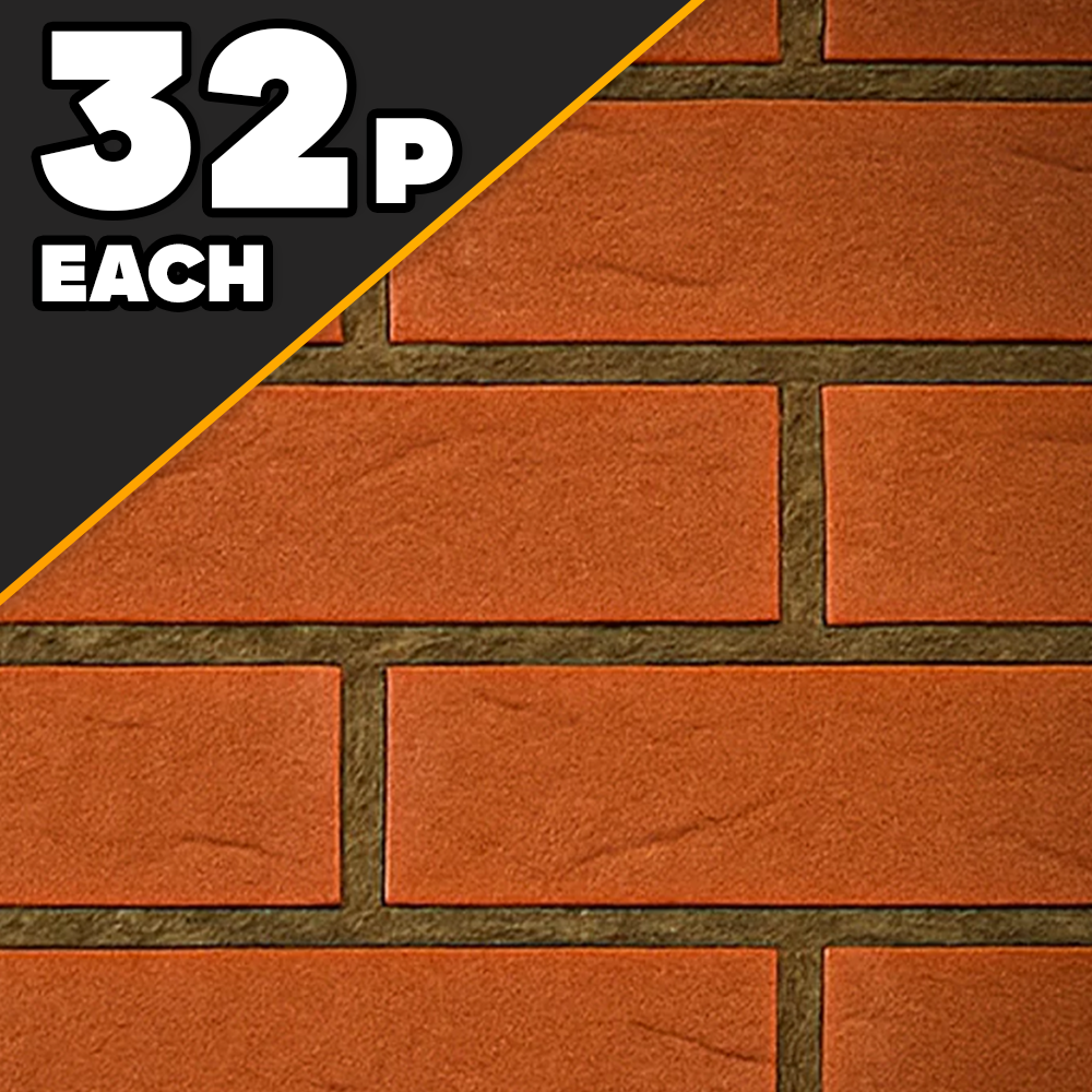 Darlaston Red Tuscan N/S 65mm (552)