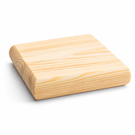 FLAT CAP 90X90MM PINE (FOR NEWEL POST)