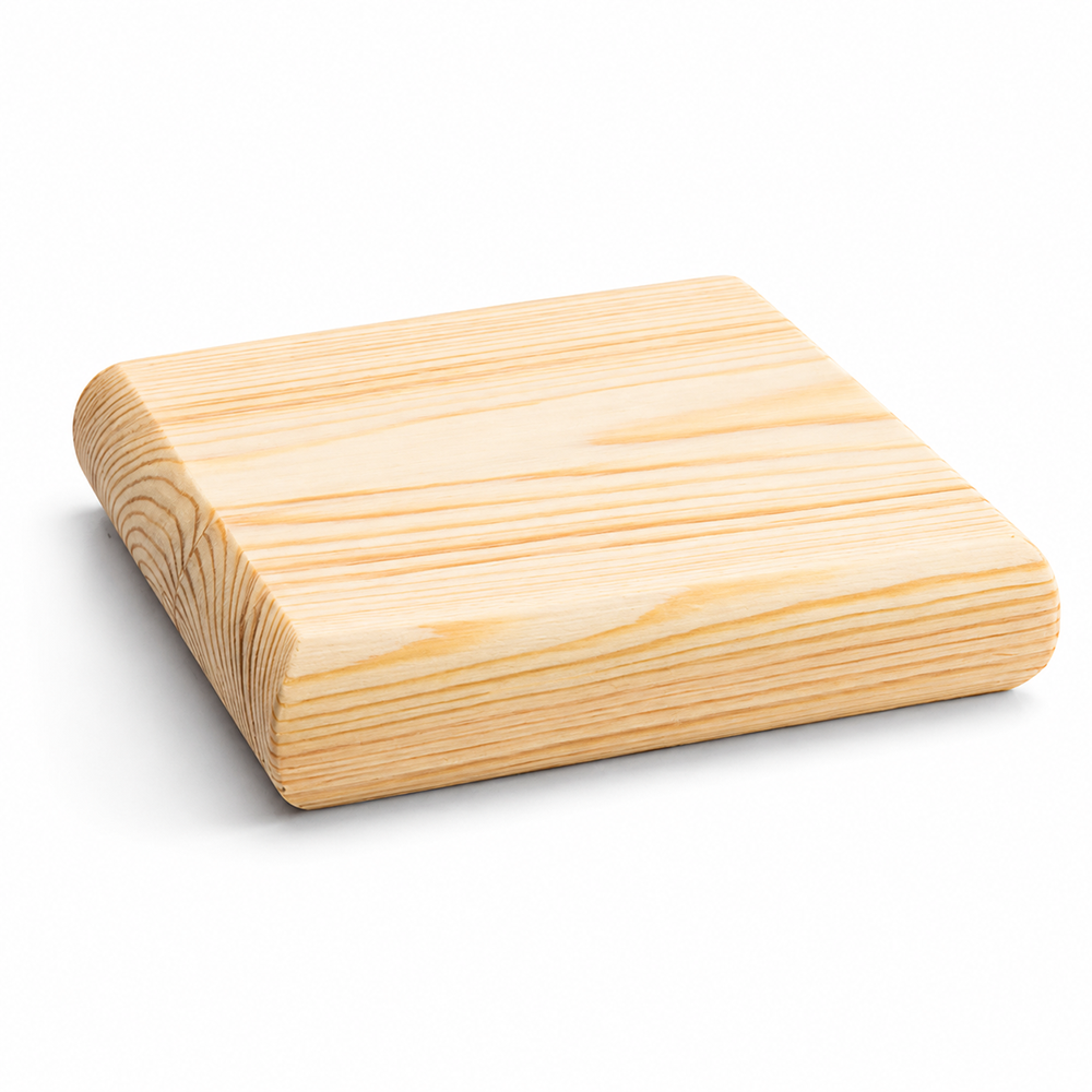 FLAT CAP 90X90MM PINE (FOR NEWEL POST)