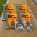 Resin Bound DIY Landscaper Kit – 4m² – Golden Pea 2–5mm (Resin & Gravel Included)