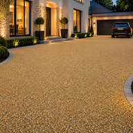 Resin Bound DIY Landscaper Kit – 4m² – Golden Pea 2–5mm (Resin & Gravel Included)