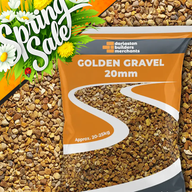 Golden Gravel 20mm Maxi Bag 25kg Chippings