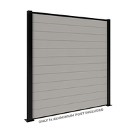 1.8m X 1.8m Composite Fence Kit 6ft x6ft