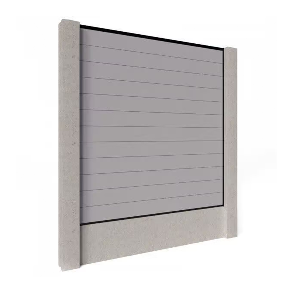 1.8m X 1.5m Composite Fence Kit 6ft x5ft (For existing Concrete Posts)