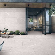 Himalayan White 20mm Outdoor Porcelain Paving Tile | 900 x 600mm