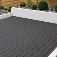 Saige Charcoal Composite Decking Board 137x23mm x 3.6m