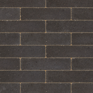 INISH AGED 200X50X60MM CHARCOAL  (9M2 BAGS)
