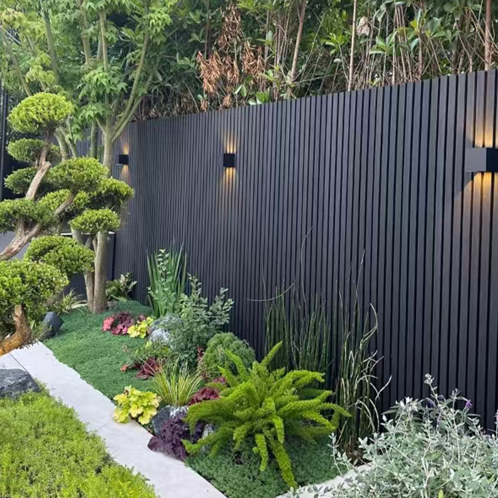 Composite Garden Wall Cladding Charcoal 200mm x 3.6m