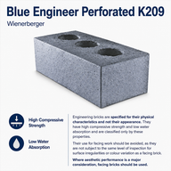 K209 Blue Engineer (Pack of 400) 65mm