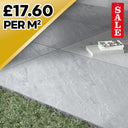 Kandla Grey 20mm Outdoor Porcelain Paving Tile | 900 x 600mm
