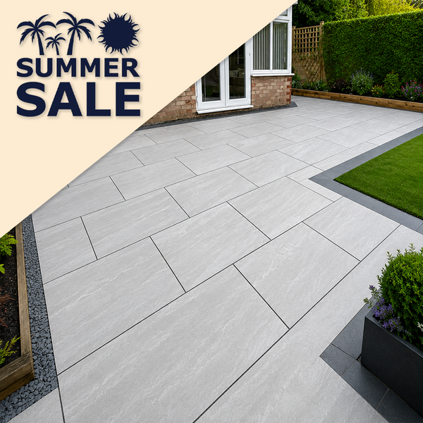 Kandla Grey Porcelain Paving 900x600mm
