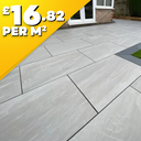 Kandla Grey Porcelain Paving 900x600mm