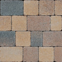 Kingspave 60mm Tumbled Cobble Chestnut 3 Size Block Paver
