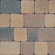 Kingspave 60mm Tumbled Cobble Chestnut 3 Size Block Paver