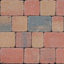 Kingspave 60mm Tumbled Cobble Maple 3 Size Block Paver