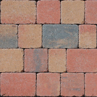 Kingspave 60mm Tumbled Cobble Maple 3 Size Block Paver
