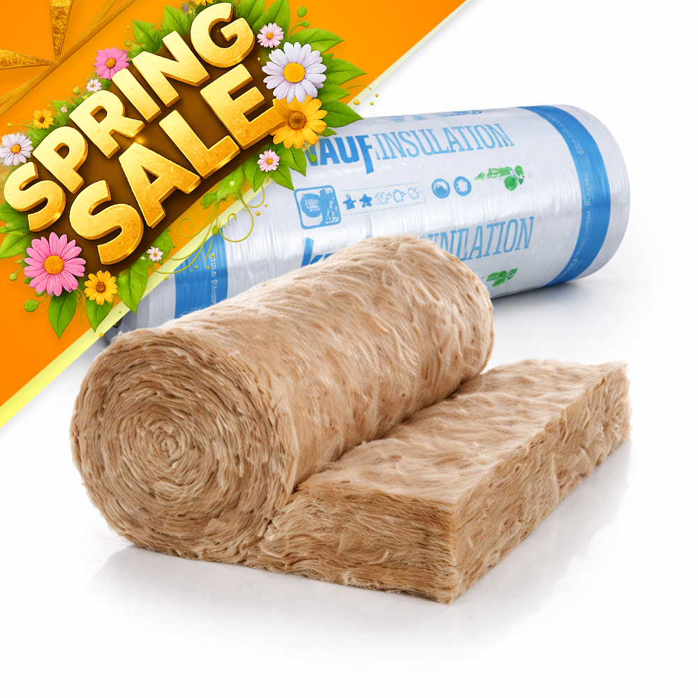 KNAUF LOFT INSULATION ROLL 100mm 9.6m2