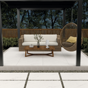 Sierra Lunar White 20mm Outdoor Slab  Porcelain Paving Tile 900x600mm