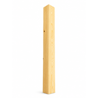LONG NEWEL POST BASE PINE 1200MM 90X90MM