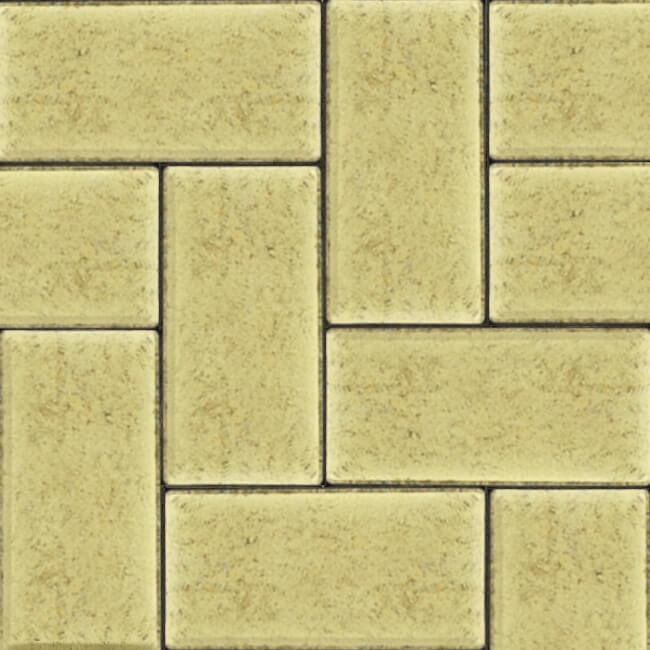 Barleystone Larchfield Trade Yellow 50mm Block Paver