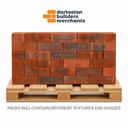 Red Mixed Commons 65mm N/S (non standard brick) (Pack 552)