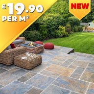 Mongolian Copper Rusty 20mm Outdoor Porcelain Paving Tile 900x600