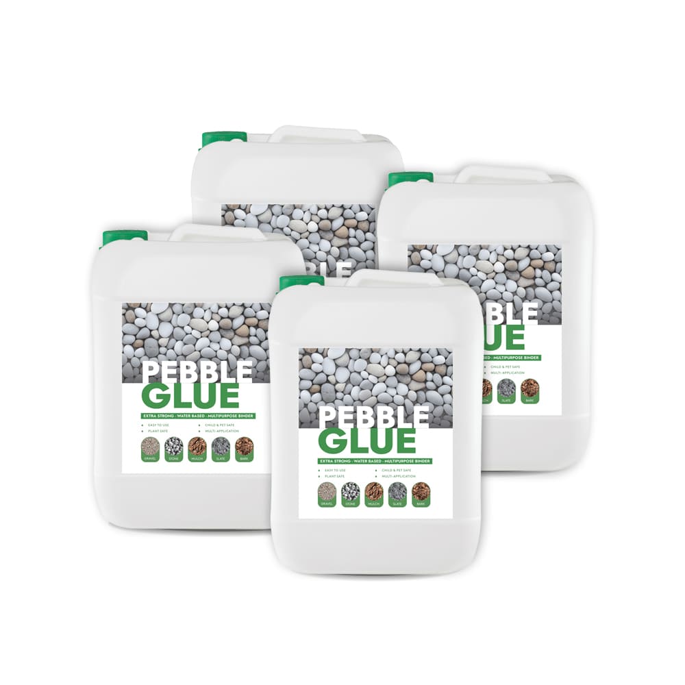 PEBBLE GLUE 5L Pour On Gravel Binder For Paths, Gravel and Driveways
