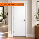 Primed Flush Internal White Door 1981x762x35mm (30")
