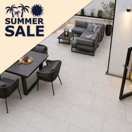 Quartz White Porcelain Paving Tile