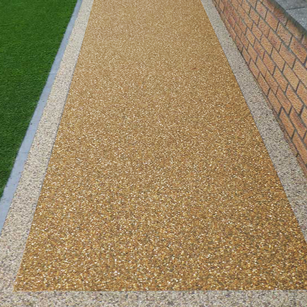 RESIN BOUND 1m2 KIT GOLDEN PEA 2-5mm (inc resin & gravel)