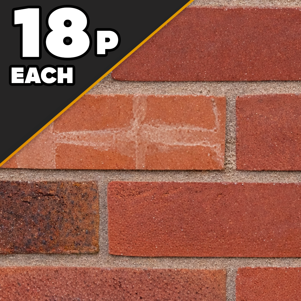 Red Mixed Commons 65mm N/S (Pack 552) · Darlaston Builders Merchants