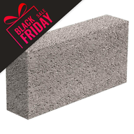 100mm Solid Dense Concrete Block 7.3N 440x215x100mm
