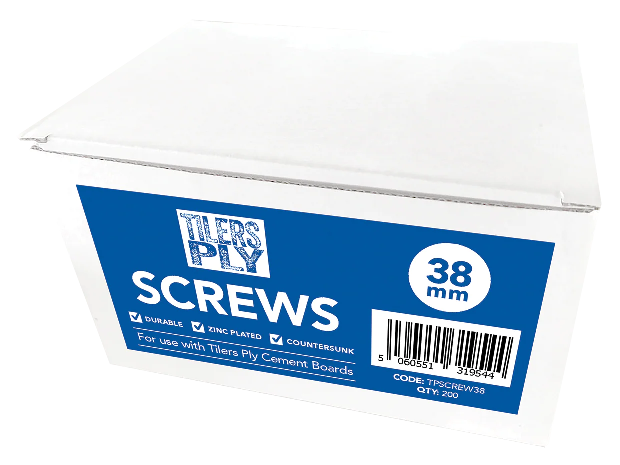 Tile Ply Thermo 38mm Screws (200)