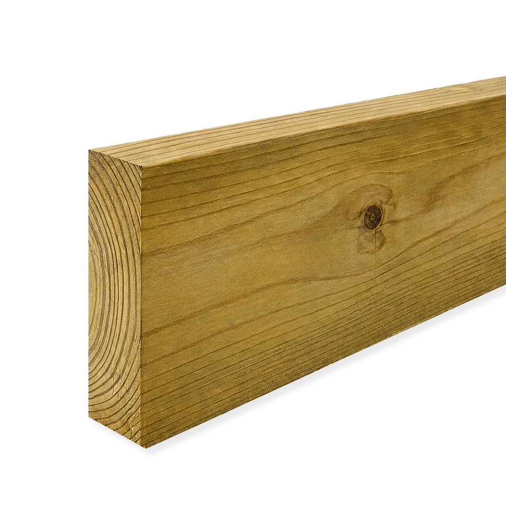 C24 47X200 Treated Tanalised Sawn Timber (8x2) 4.2m Length