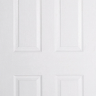 Textured 4 Panel Internal White Door 1981x762x35mm (30")