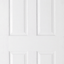 Textured 6 Panel Regency Internal White Door 1981x762x35mm (30")