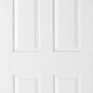 Textured 6 Panel Regency Internal White Door 1981x762x35mm (30")